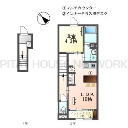  間取り図写真