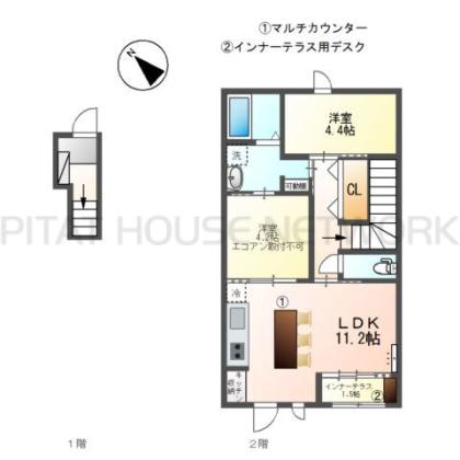  間取り図写真