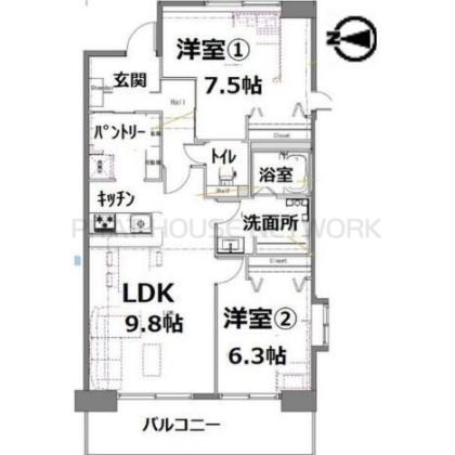 間取り図写真