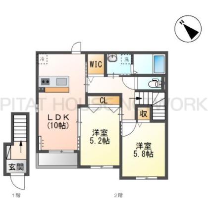  間取り図写真