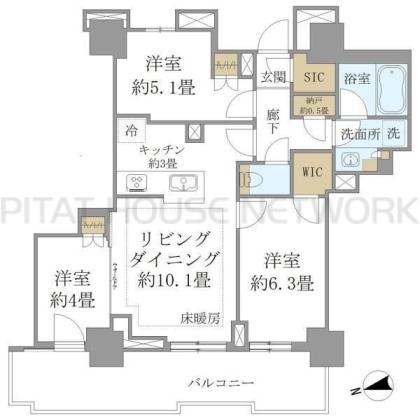  間取り図写真