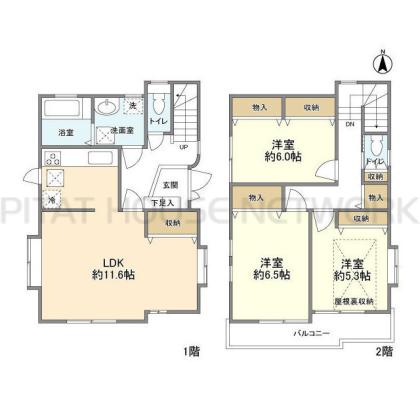  間取り図写真