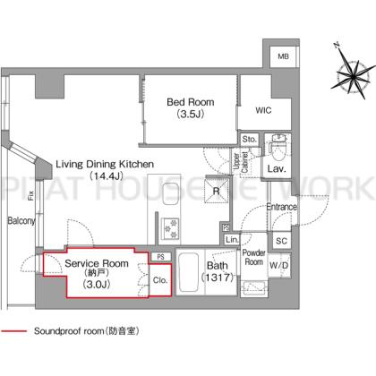  間取り図写真