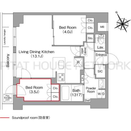  間取り図写真