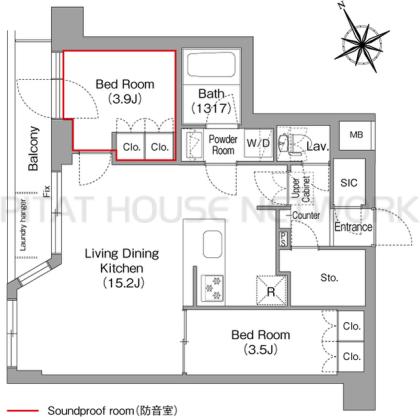  間取り図写真