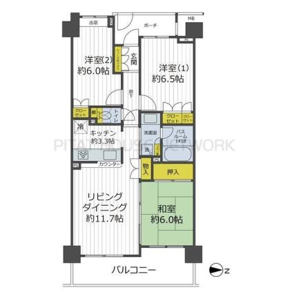  間取り図写真
