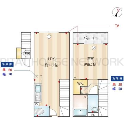  間取り図写真