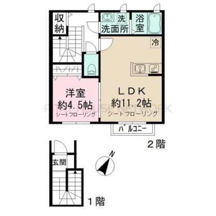  間取り図写真