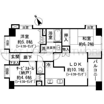  間取り図写真