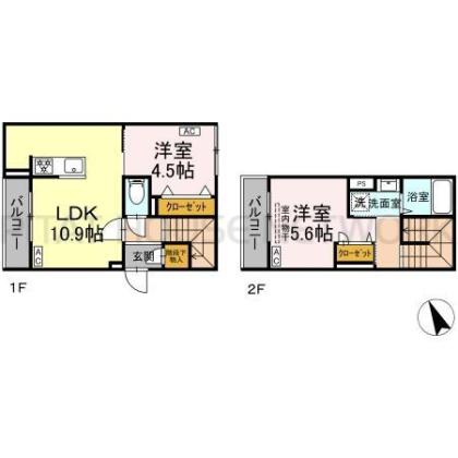  間取り図写真