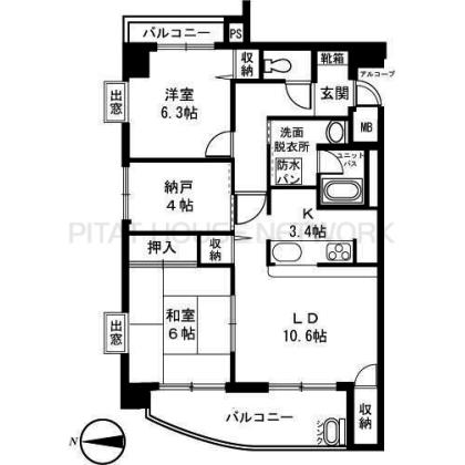  間取り図写真