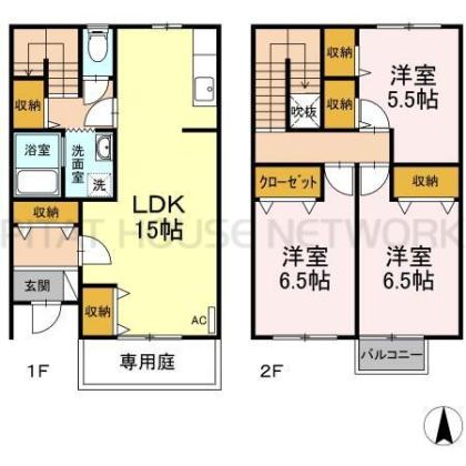  間取り図写真