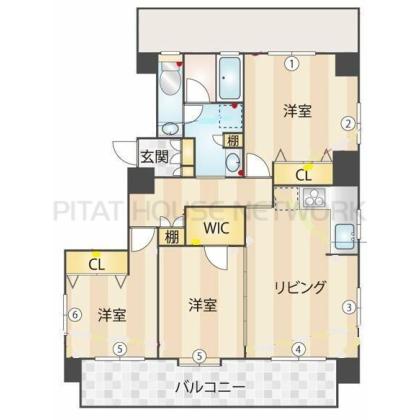  間取り図写真