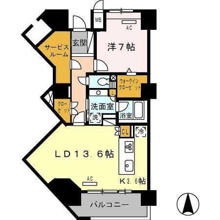 ロイヤルパークス豊洲（0723） 間取り図画像