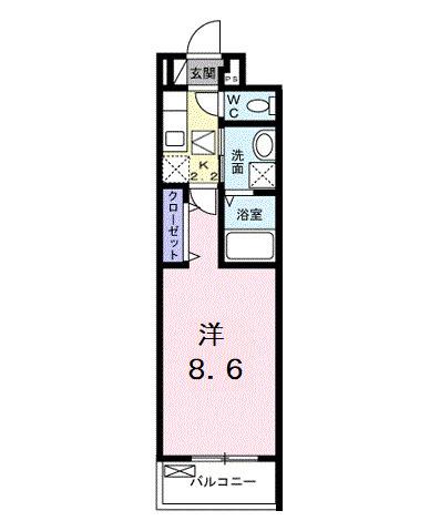 グラン・アベニュー西所沢（103） 間取り図画像