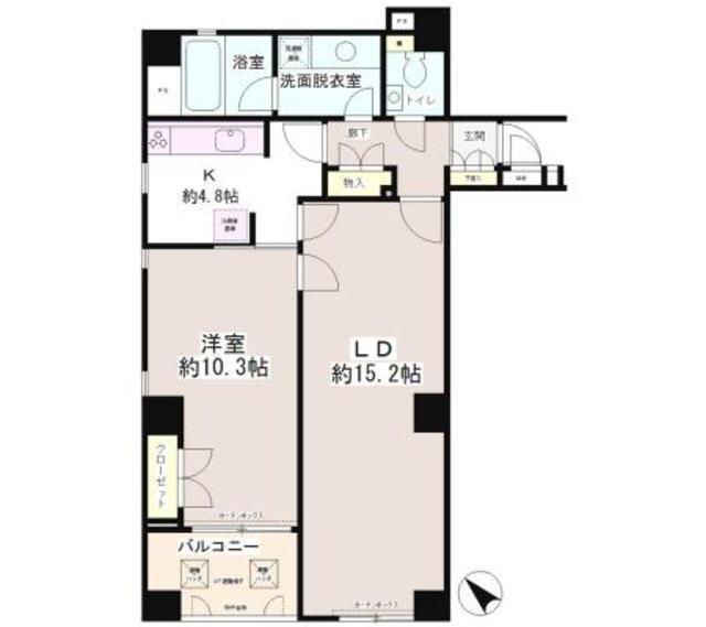 フェアステージ広尾（203） 間取り図画像