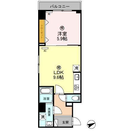 ソラシエスタ（103） 間取り図画像
