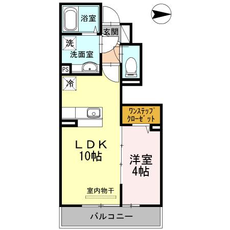 Noble Court（102） 間取り図画像