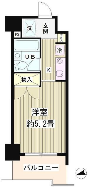 フォレスタ御苑前（603） 間取り図画像
