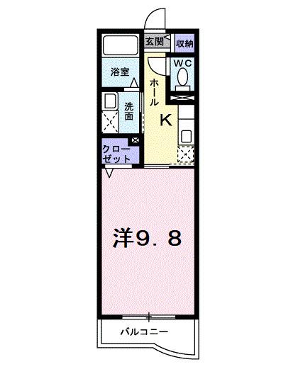 レジデンス・ファイン（304） 間取り図画像