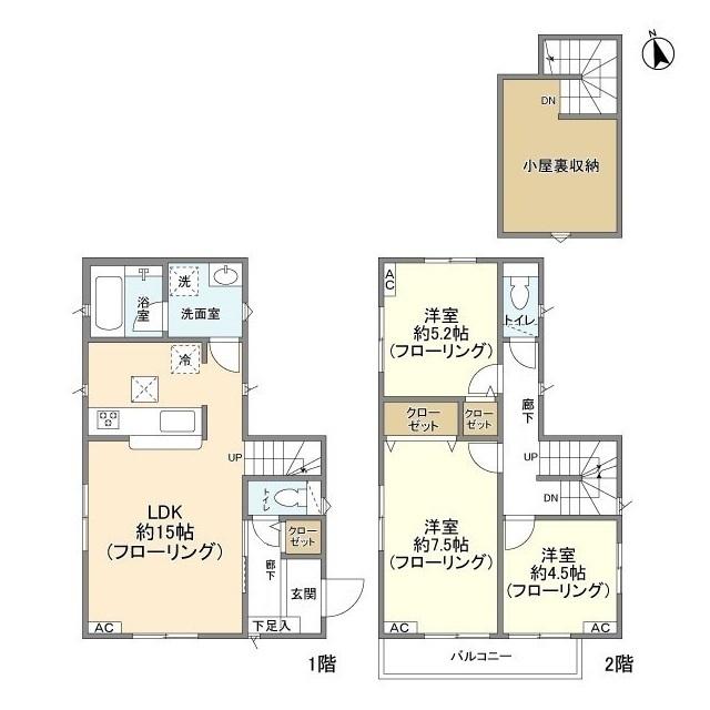  間取り図写真