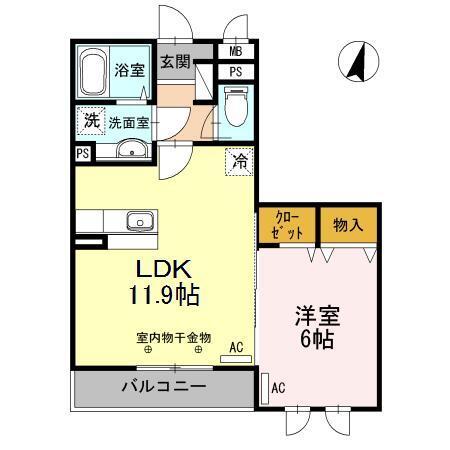 ルミエール（302） 間取り図画像