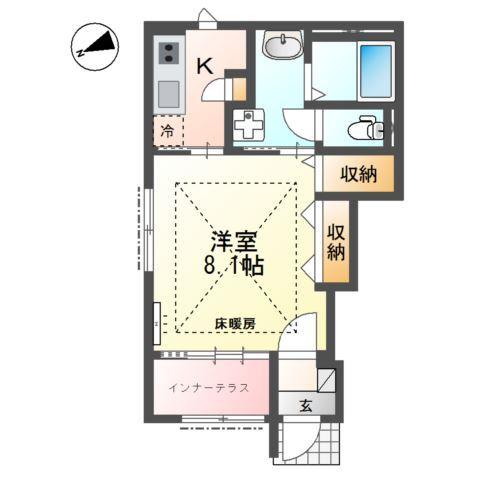 ラ・ソア　新川 間取り図画像