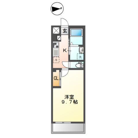 エルシオン青井 間取り図画像
