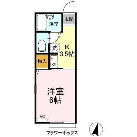 リバーシティ（101） 間取り図画像