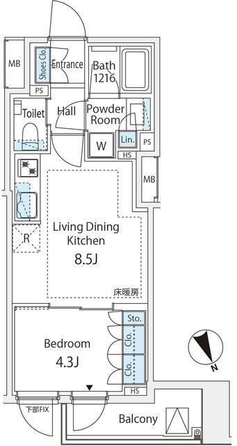  間取り図写真