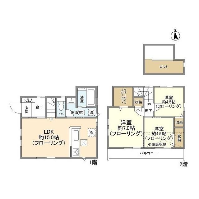  間取り図写真