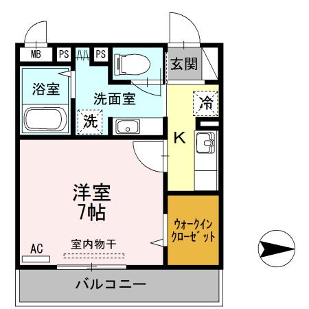 グラディート高田馬場（305） 間取り図画像
