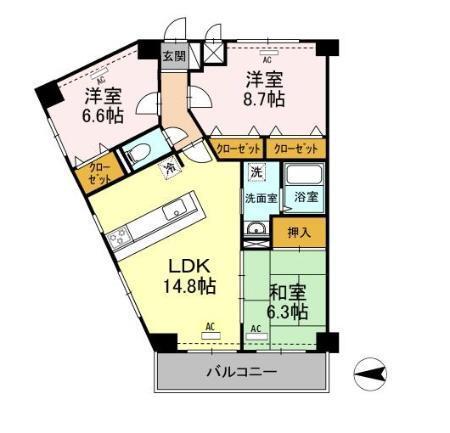  間取り図写真