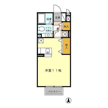 ジュネス（203） 間取り図画像