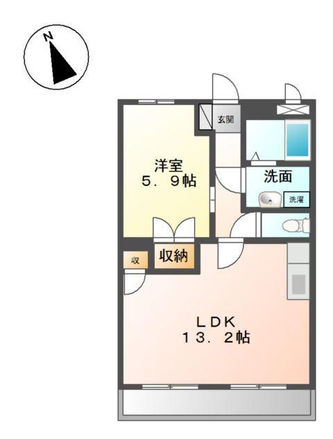 シャトー・ル・レーヴ壱番館 間取り図画像