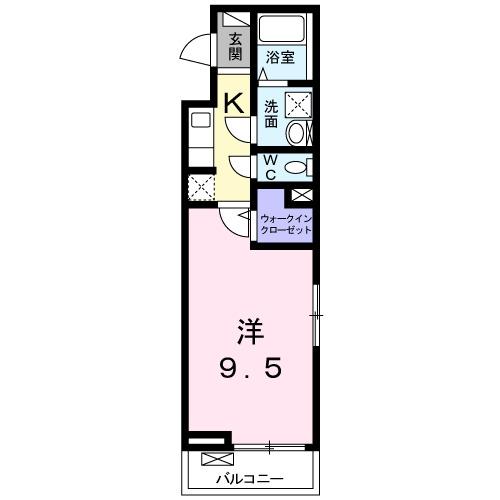 クラッテーロ　八王子（301） 間取り図画像