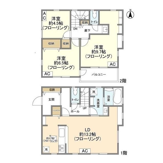  間取り図写真