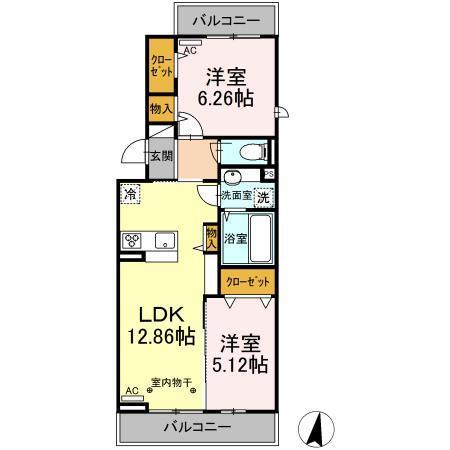  間取り図写真