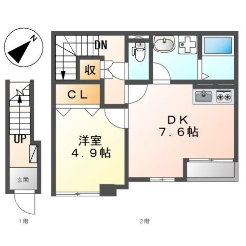 ピノコート 間取り図画像