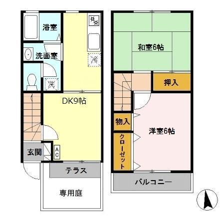  間取り図写真