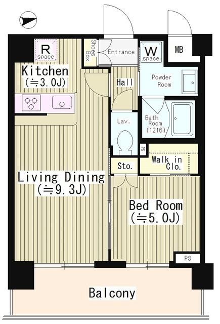 エディアン目黒本町（102） 間取り図画像