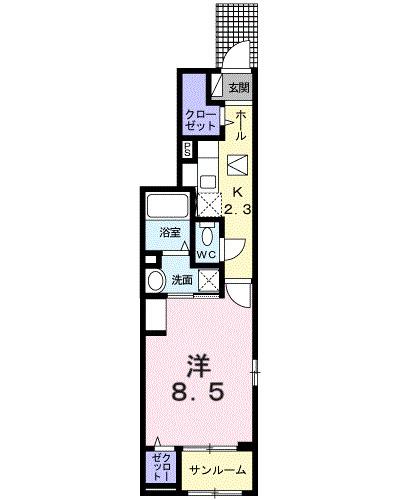 Ｆｒａｉｓｅ　Ｃｏｃｏ　Ⅰ（101） 間取り図画像