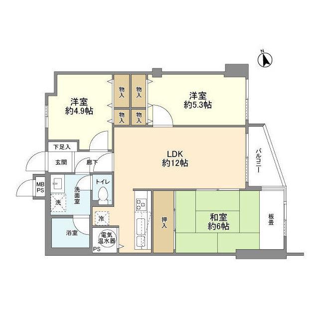  間取り図写真