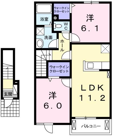 Ｂｌａｎｃ−ｍａｉｓｏｎ（203） 間取り図画像