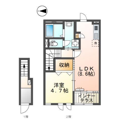 グランディア壱番館 間取り図画像