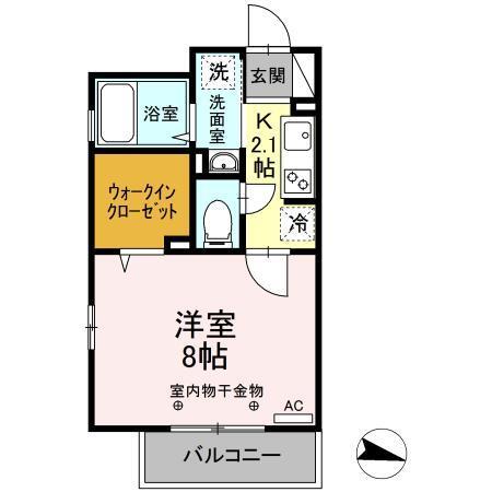 ブルーバード（205） 間取り図画像