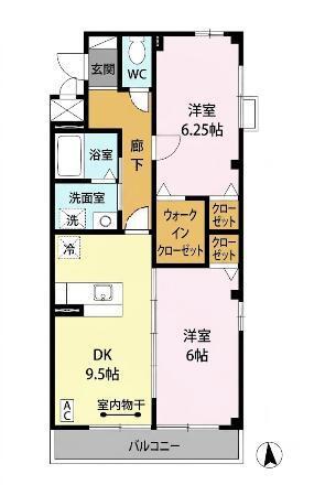 プロヴィデンス国立（301） 間取り図画像
