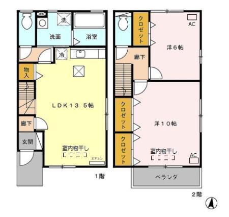  間取り図写真