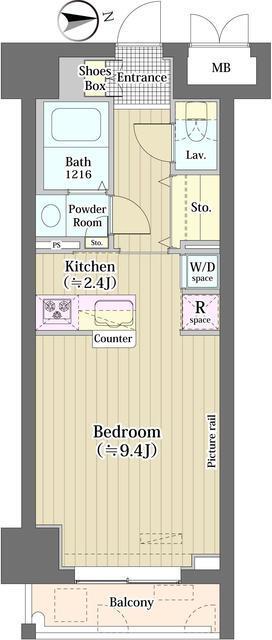 トーク西池袋ウェルフォート（202） 間取り図画像