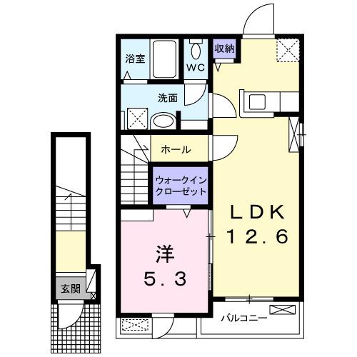 マルベリー（203） 間取り図画像